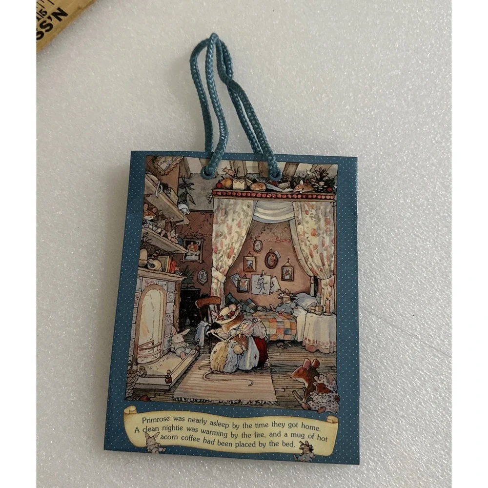 New Brambly Hedge Small Gift Bag Jill Barklem 1990